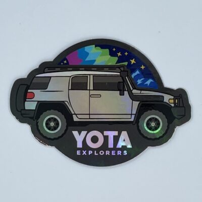 Yankee Yoda Holographic Sticker 